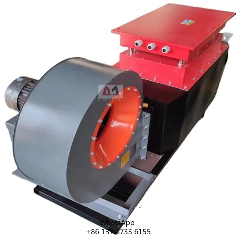 300kw Cotton Drying Hot Air Circulation Air Duct Heater Industrial Hot Air Heater
