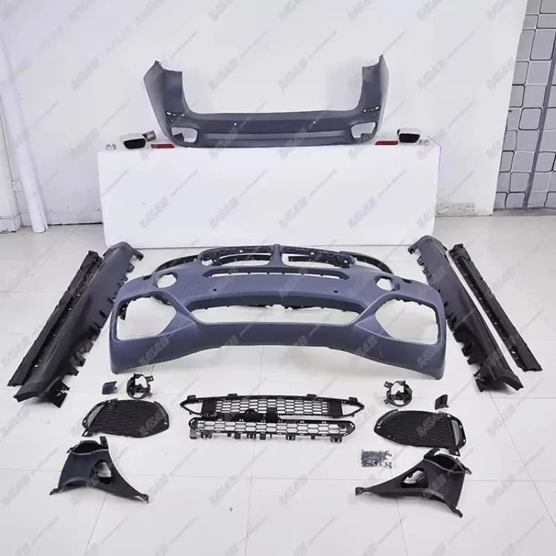 Upgr Auto Bodykit for X F Seri Xm F PP Material Style Body Kit With Headlight Tail Light