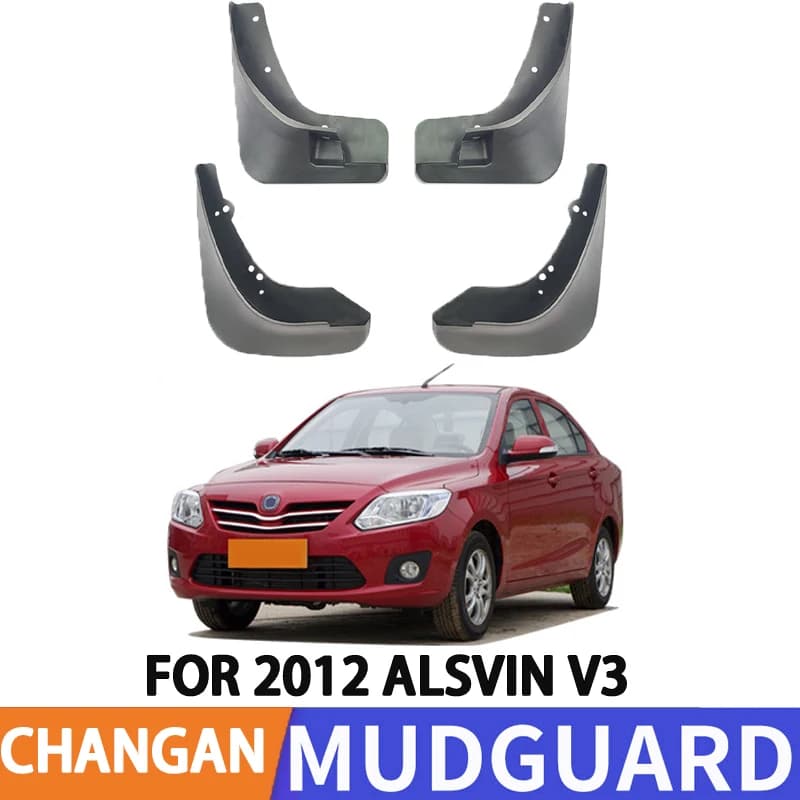 For 2012-2015 Changan Yuexiang ALSVIN V3 Car Tire Fender Splash Guard Front and Rear Wheel Fenders