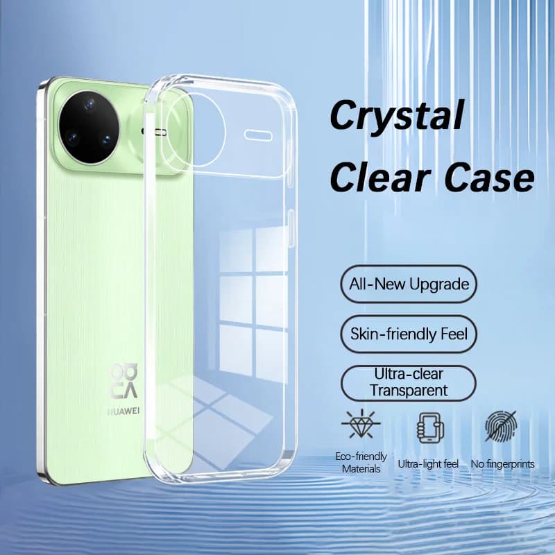 Premium Transparent Phone Case for Huawei Nova 15 Pro Ultra Nova15Pro 15Ultra Lens Protective Soft TPU Silicone Shockproof Cover