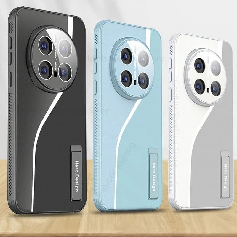 For Honor Magic 7 6 Pro Splice Leather Phone Flip Kickstand Case For Honor X60 Pro Camera Film Protector For Honor 200 100 Pro