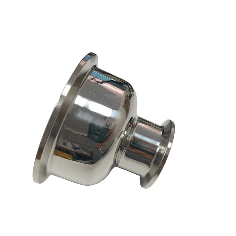Suitable for stainless steel 304 reducer head clamp joint quick installation size head reducer concentric mirror