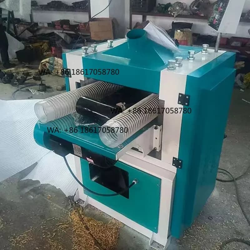 Electric Wood Planer Machine Woodworking Surface Planer Max Planing Width 200mm for Wood Lumber Furniture Material Processing