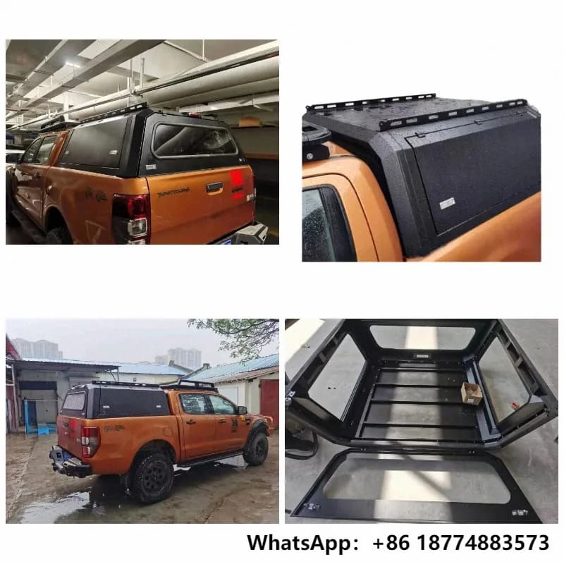 Steel Canopy for Pickup Back Cover and Trucks Hardtop Topper Canopy Pickup Truck