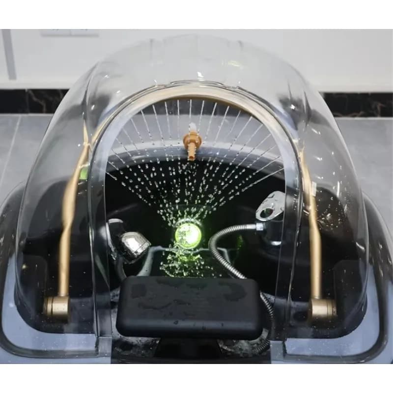 Professional Hair Salon Shampoo Shower Bed Electric Scalp Massage Shampoo Bed with Body Massage