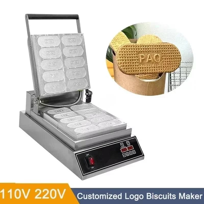 Electric Commercial Or  Biscuits Maker 110V/220V 1500W Adjustable Thermostat Cookie Maker Machine