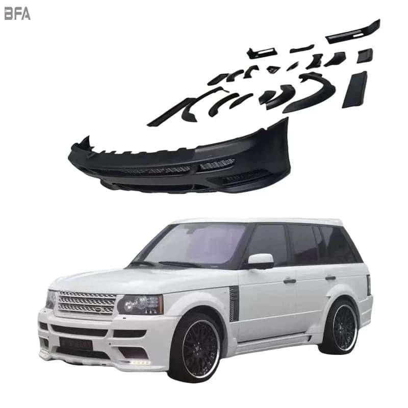 For Range Rover Upgrd Body Kit Bumper Wheel Cover Spoiler Fender Auto Paor