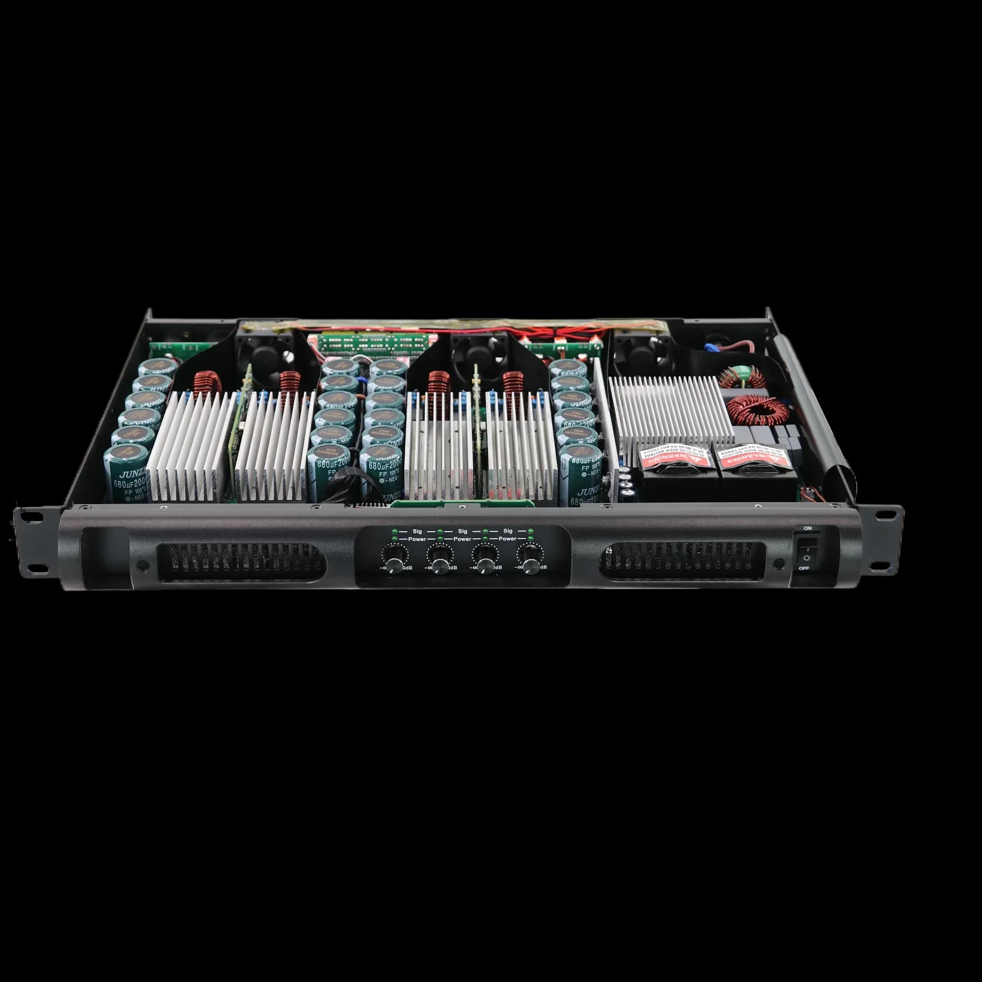 DA18K4 4 Channel 18000W High Power Class D Professional Amplifier for Line Array System