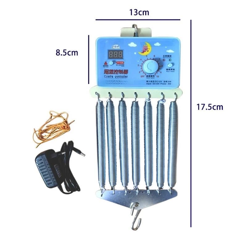 Movable and Portable Indoor Hanging Crib Electric Hammock Controller, Baby Sleeping Artifact