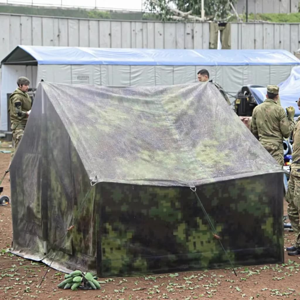 Durable Canvas Four-season Water Resistant 3 Man Tante De Camping Instant House Tent
