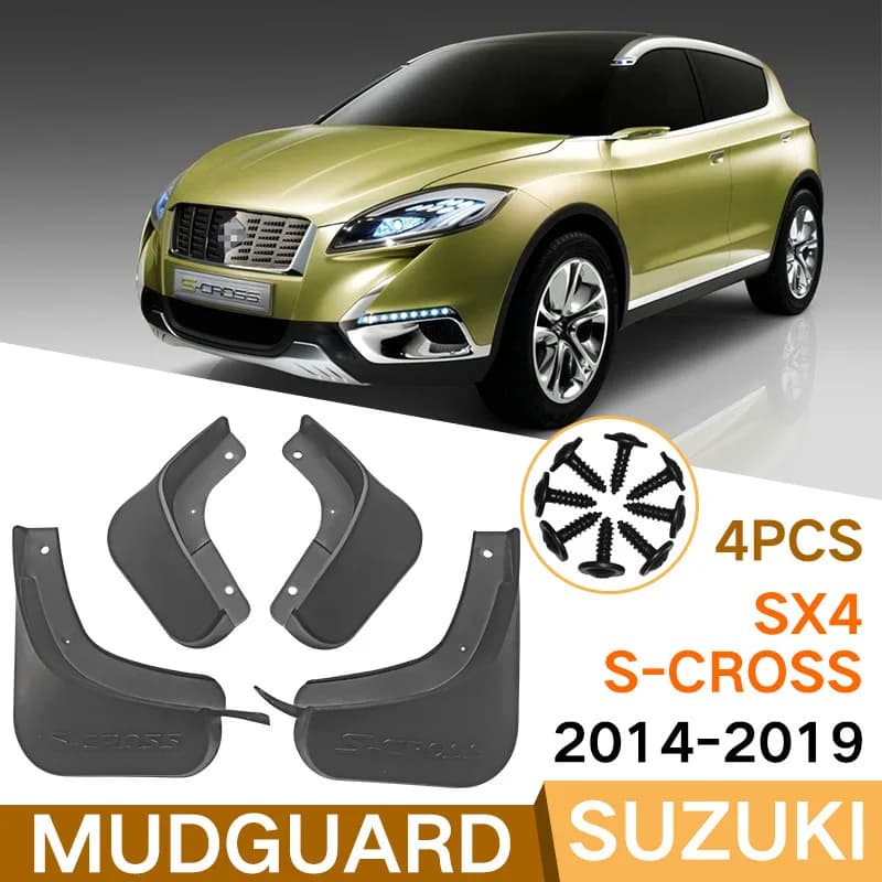 For Suzuki S-CROSS 2014-2019 Fengyu SX4 fender tiles front and rear auto parts 4runner accessories fender flares