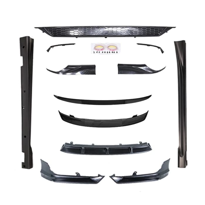Car Front Rear Bumpers Lip Diffuser Side Skirts Spoiler Parts Bodykit For Accord 2018-2020
