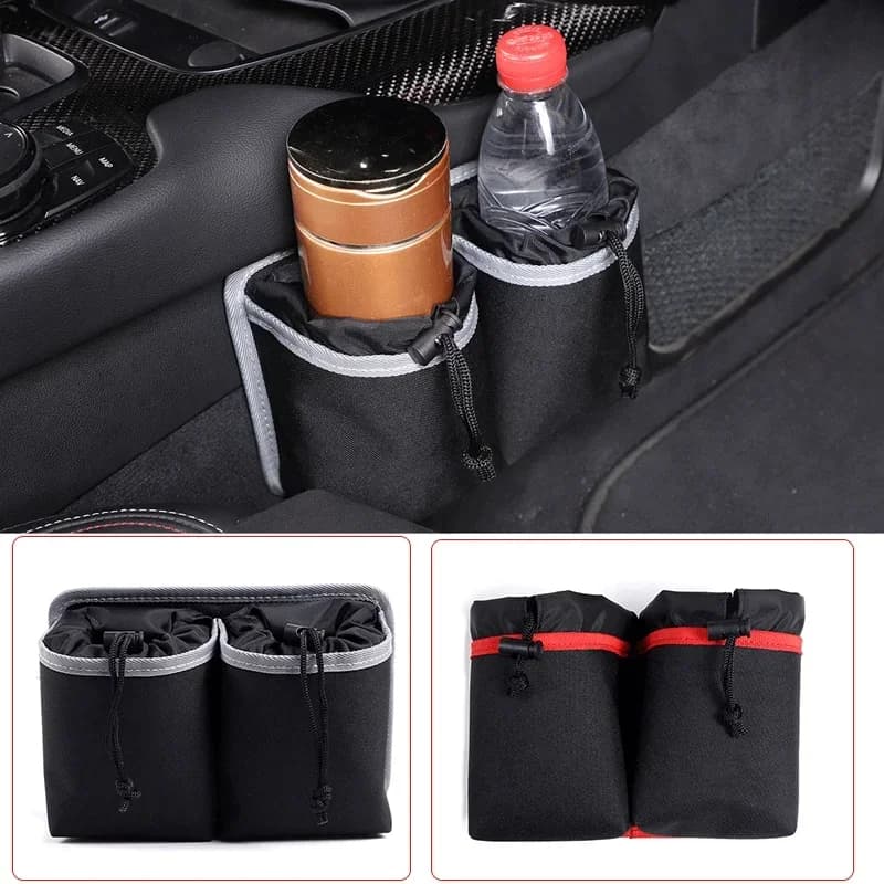 For 2019-2022 Toyota GR Supra A90 Oxford car central control side cup storage bag mobile phone storage bag car interior parts