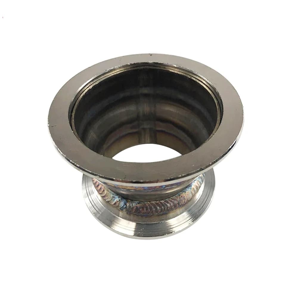 2 Inch V-Band to 2.5 Inch V-Band Flange Adapter, Stainless Steel