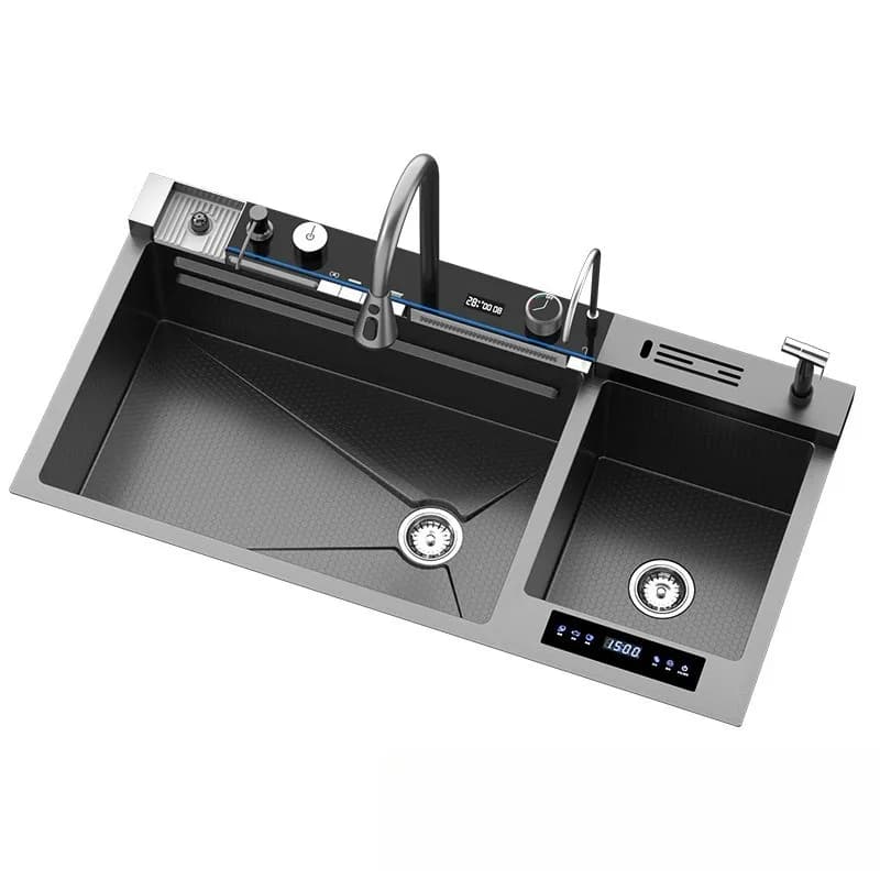 Intelligent fruit and vegetable purifier sink 304 multi-functional vegetable basin