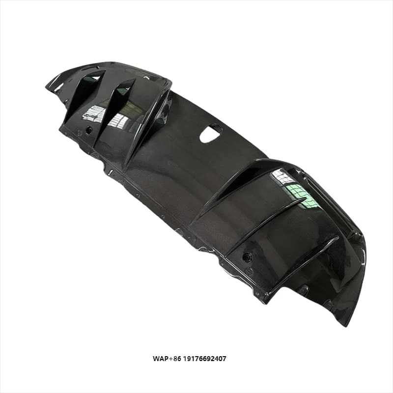 ForFerrari 296 Upgrade OE Rear Bumper Diffuser to Carbon Fiber Version