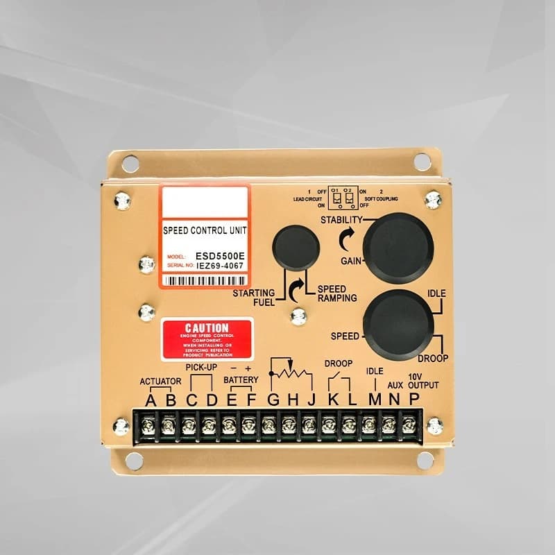 Generator Parts Motor Unit 5500E Speed Controller Module Electronic Governor Speed Control Unit ESD5500E