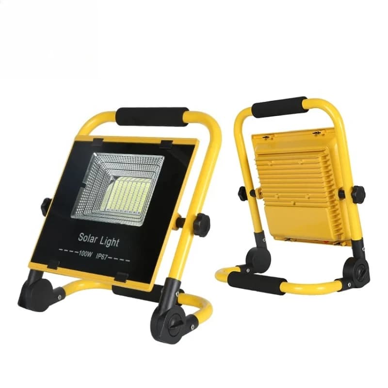 Rechargeable mobile portable emergency outdoor lighting IP67 waterproof 60 100 120 180 w led camping light
