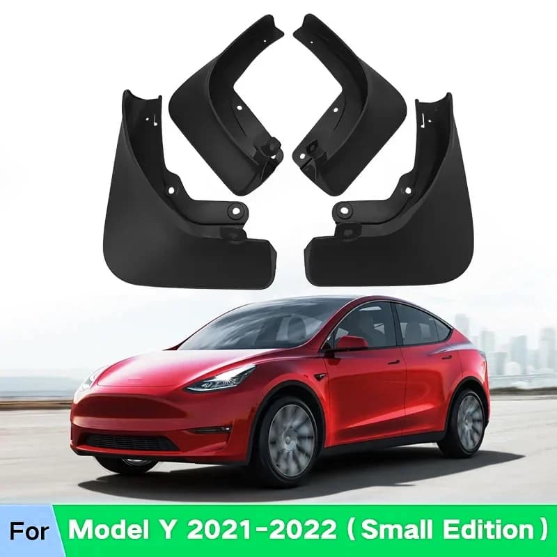 Mud Flaps For Tesla MODEL Y 2021 2022 2023 2024 Small Edition Splash Guards Fender MudFlaps Front Rear Mudguards Car Accessories
