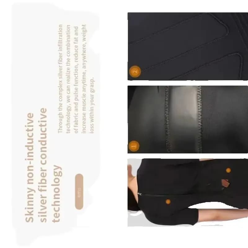 High Quality and Best-selling Products Portable Charging  Professional EMS Muscle Stimulation Suit for Strength and Endurance