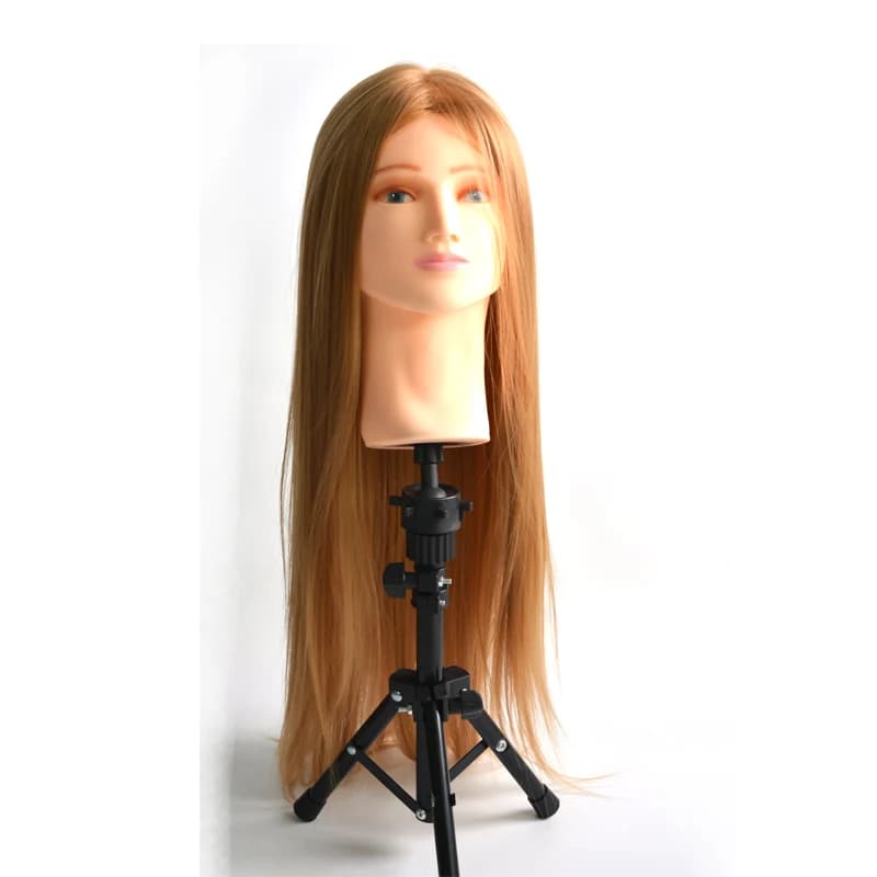 Wholesale Synthetic Hair Training Head Mannequin Hairdressing Styling Practice Tool