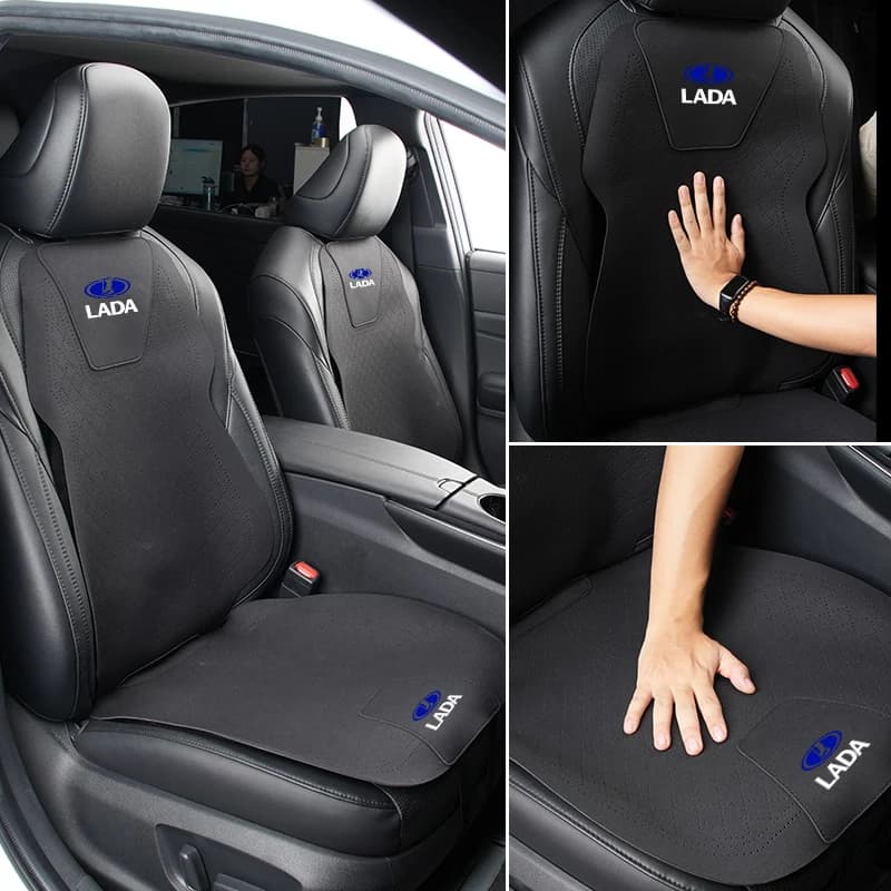 Car Seat Cover Waist Cushion Protector Protection Mat Pad Accessory For Lada 2110 2114 Largus 2112 110 2105 2107 2106 Vesta