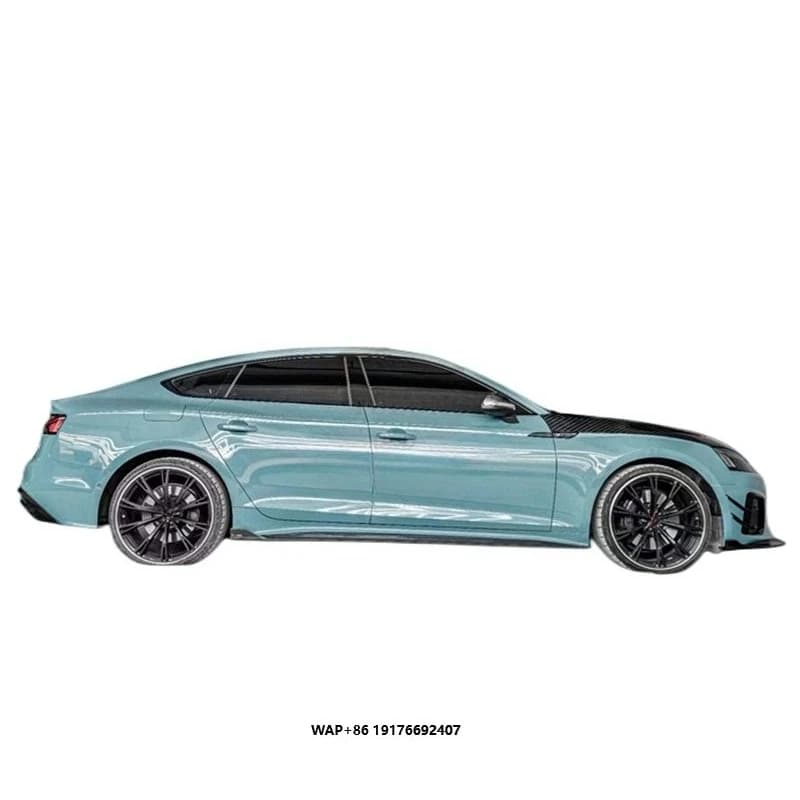 TAKD Style Dry Carbon Fibre Side Skirt Side Spoiler Body Kit for A5 S5 2021+