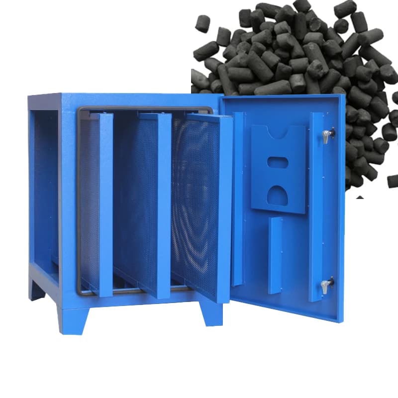 Smell Filter Activated Carbon Equipment for Remove Odor From Kitchen Cooking Activated Carbon Filter