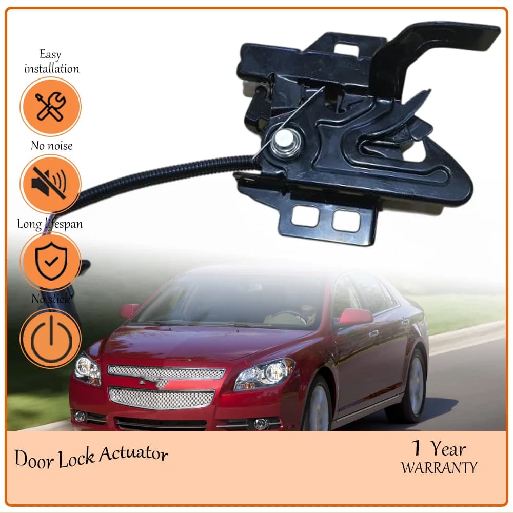 Hood Latch Structure, conforms 2008-2012 Chevrolet Malibu, stable hood assembly oem 20772160,25933358,20952029,820-204,820204