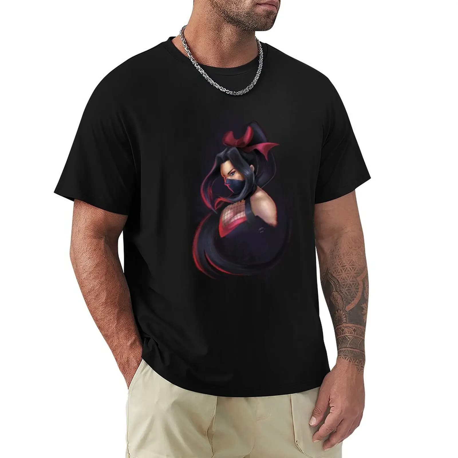 Hanabi of Mobile Legends T-Shirt blacks sublime mens plain t shirts