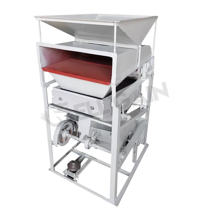 Air Screen Seed Cleaner with Dust Removal System for Agricultural Grain Processing Seed Cleaning Equipment