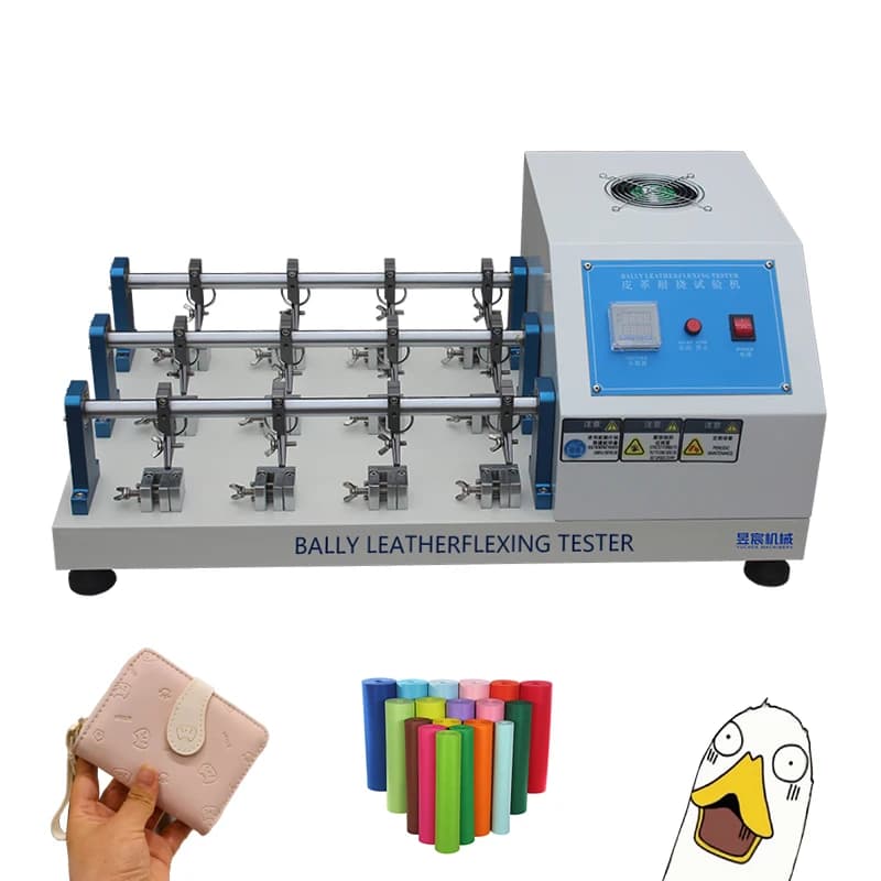 Manufacturer  Digital Electronic High Accuracy Leather Materials Torsion Folding Endurance Machine Flexometer Testing