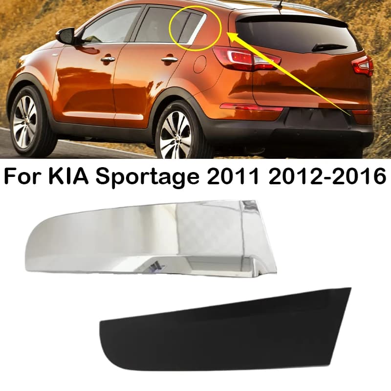 For KIA Sportage 2011 2012 2013 2014 2015 2016 New Car Rear Door C Pillar Frame Garnish Molding Cover Trim 832703W000 832803W000