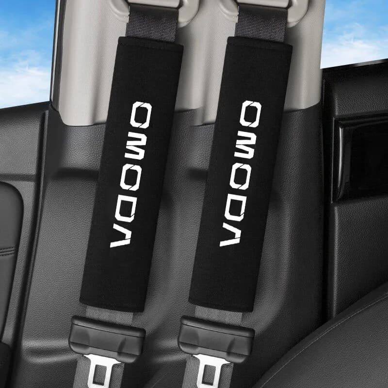 Suede Car Safety Belt Cover Adjustable Seat Belt Cover Shoulder Strap Covers For OMODA 5 S5 O5 E5 C5 PRO PHEV EV Accessories