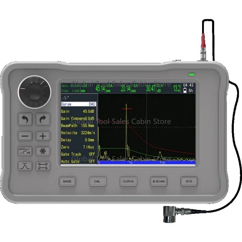 UFD100 Ultrasonic Flaw Detector Workpiece Internal Subtle Defect Detection Portable Equipment Flaw Detector
