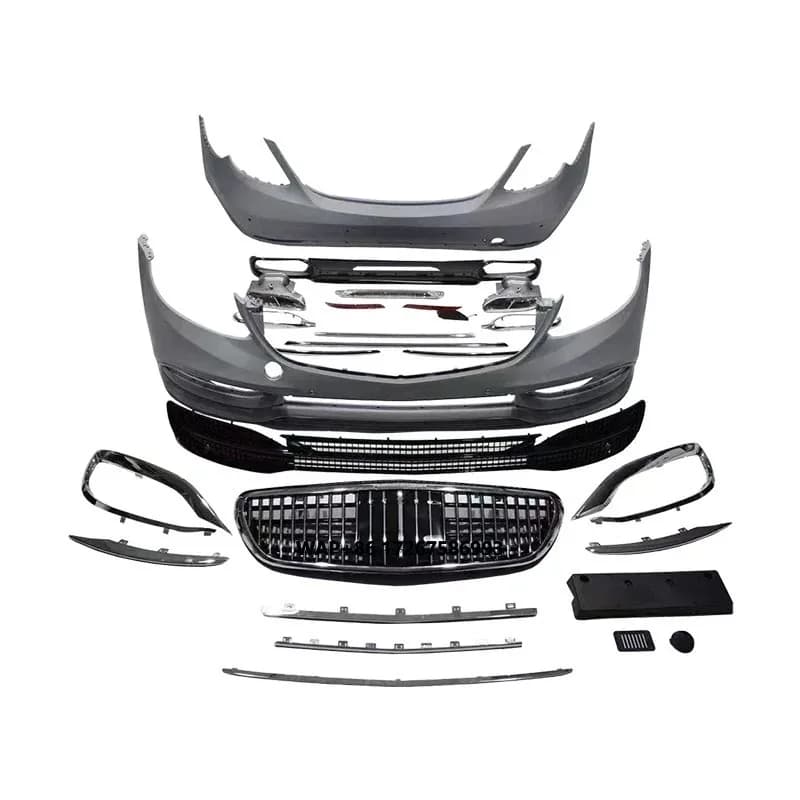 For  E Class W213 2016-2020 Upgrade to Style Front Rear Bumper Body Kit