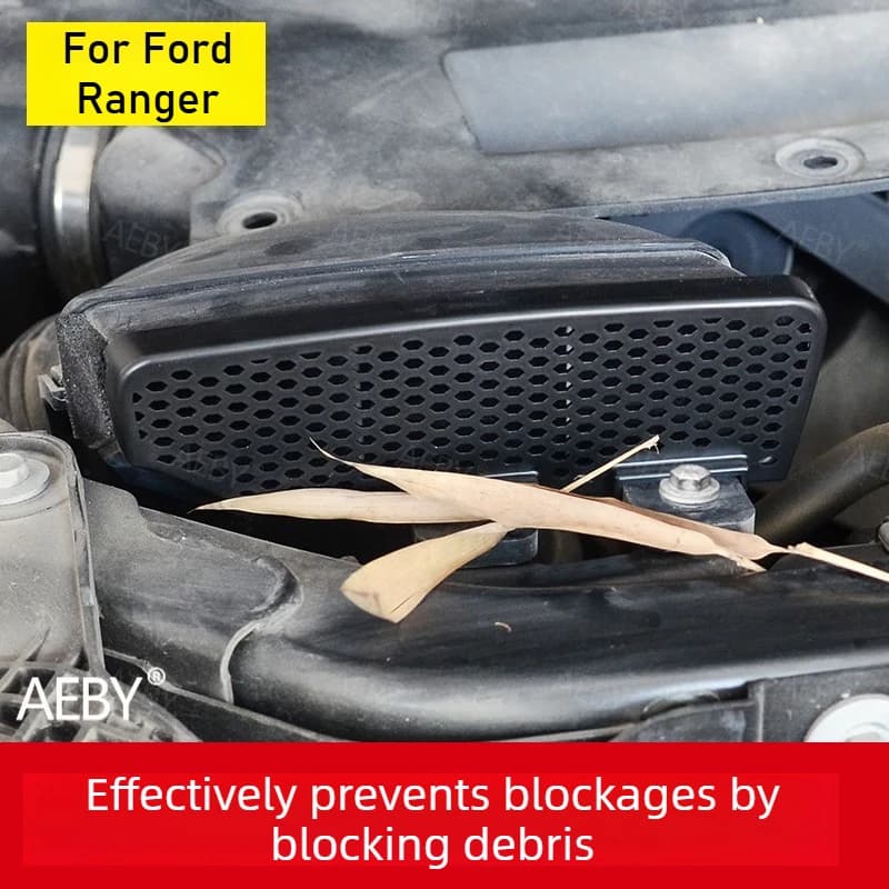 For Ford Ranger 2022-2026 Car air intake cover mesh screen,Air intake pre-filter cover,Insect screen,engine protection