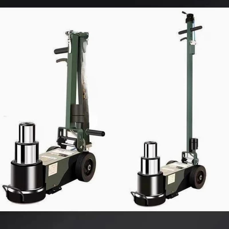 Pneumatic hydraulic jack 80  100 tons Horizontal heavy  Special truck for overhaul