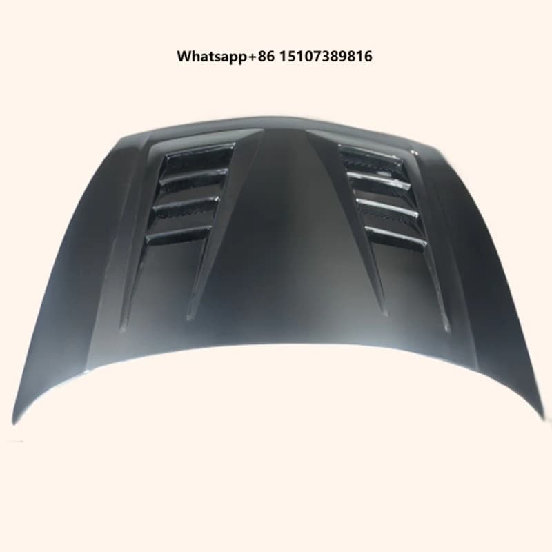 For FD2 Civic 06-11 FD2R JS Style Carbon Fiber Vented Cooling Hood Bonnet