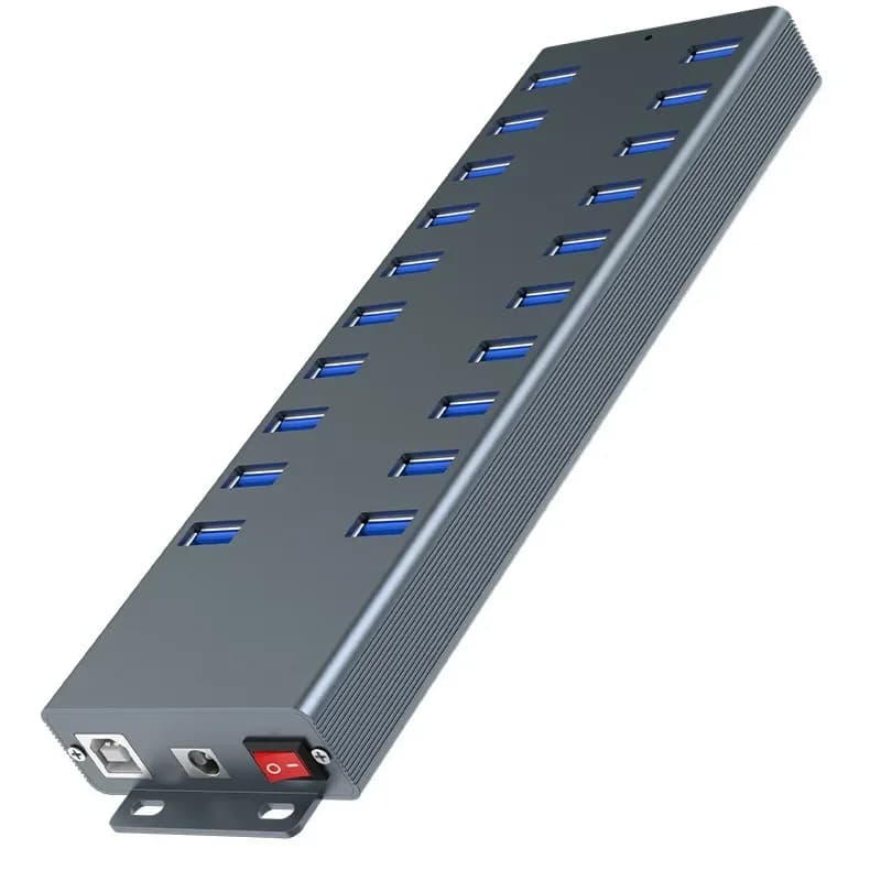 20 USB docking station, sub-hub, external multi-function docking station