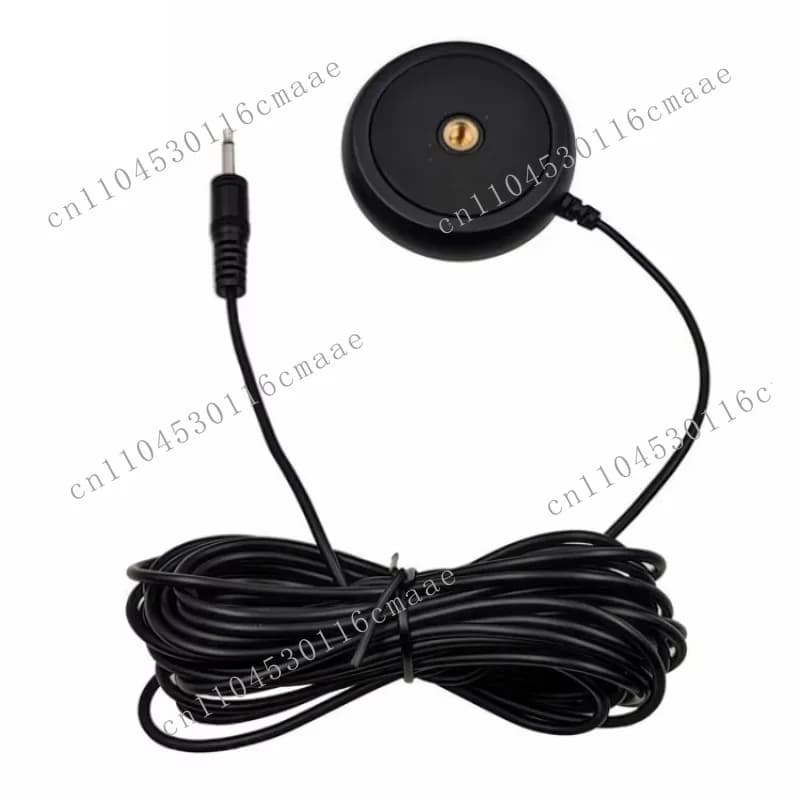 Professional 3.5mm omnidirectional measurement microphone for audio calibration, acoustic testing, and software