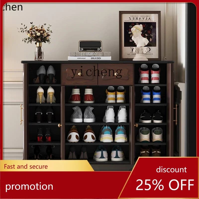 HXL shoe cabinet, extremely narrow locker at the door of the home, light luxury entrance