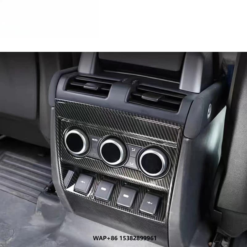 2020-2024 Year Defender 110/90 Interior Dry Carbon Fiber Material Rear Air Conditioning Vents 130 Car Accessories Decorative
