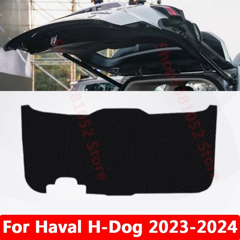 For Haval H-Dog 2023 2024 Car Trunk PU Leather Protective Anti-dirty Pad Car Trunk Tailgate Protection Pad Accessories Cover