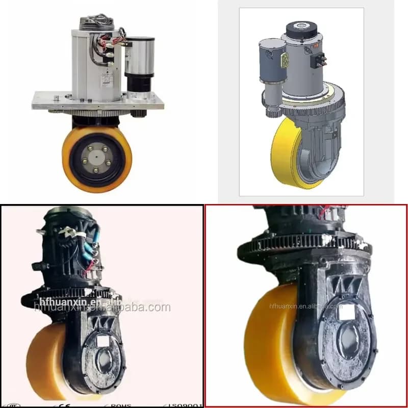 3kw 24v 48v 2300r/min Forklift Drive Wheel Assembly Golf Carts Bike Driving System