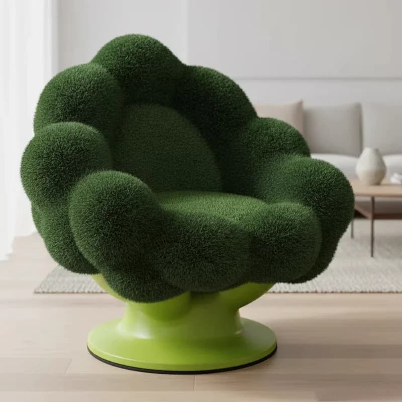 Creative Design Novel Straw Chair Leisure Single Seat Leisure Sofa