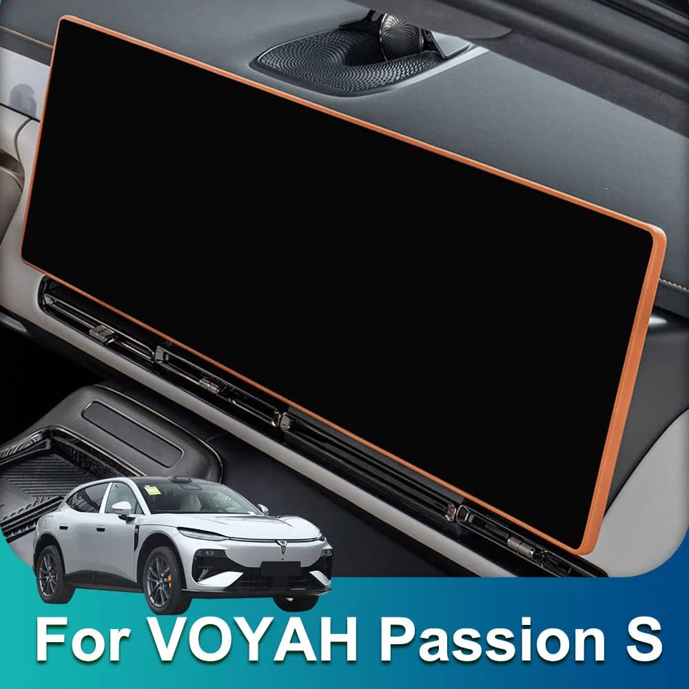 Suitable For VOYAH Passion S 2026 2027 Navigation Screen Frame Protective Cover Car Accessories Anti Knock Silicone Sleeve