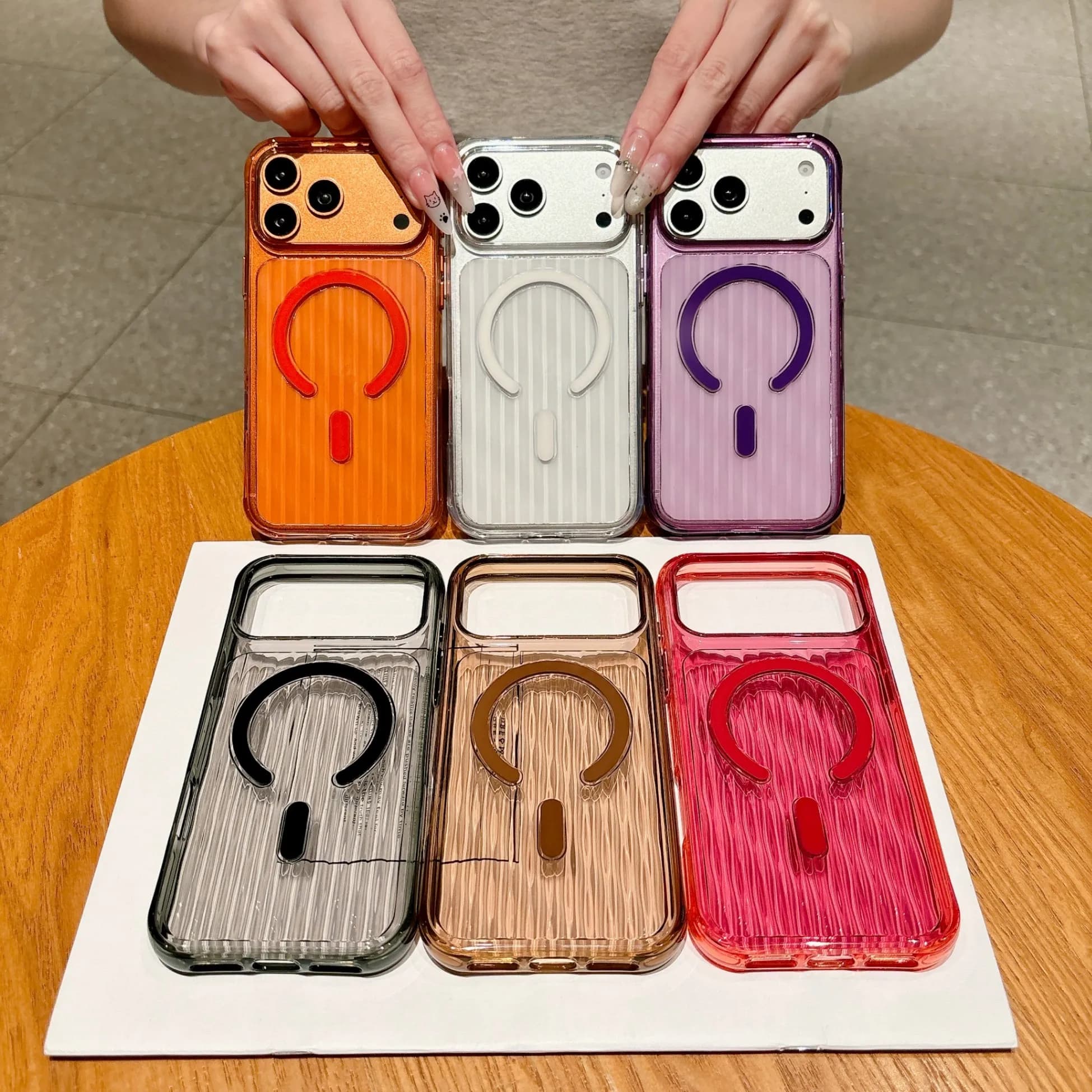 DECLAREYAO Personalized Light Slim Matte Covers For Apple iPhone 13 Pro Max 16 14 15 17 Cover For MagSafe Transparent Shockproof