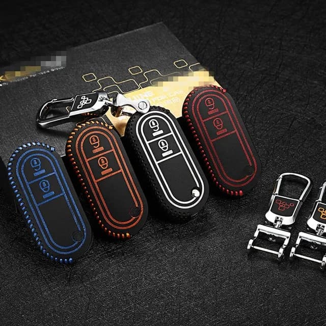 LUCKEASY for MG3 2017 2014 2013 2011 3SW 2015 ATM Car Key Bag Case Wallet Holder Key Cover