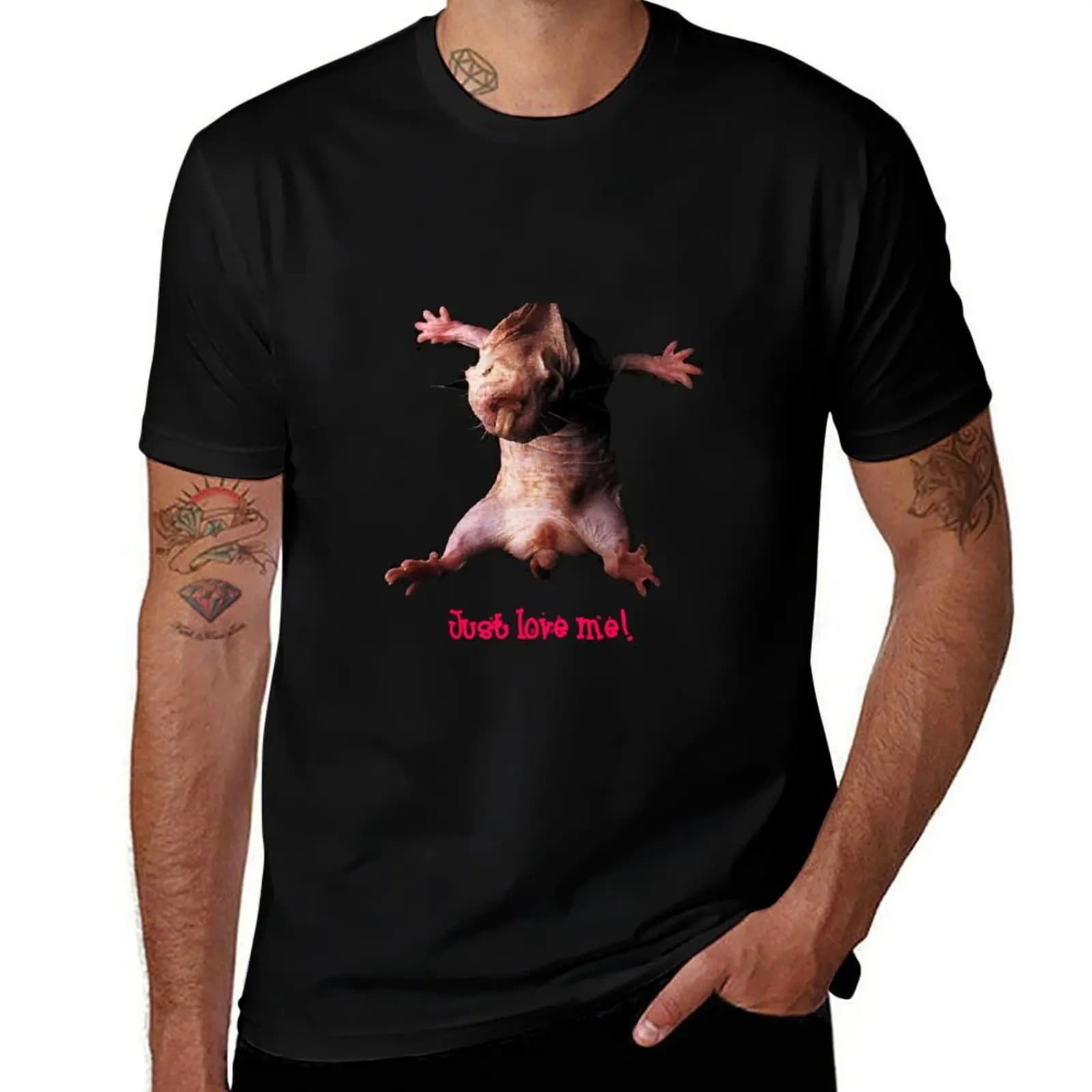 Naked Mole Rat T-Shirt Fashion Casual Short Sleeve Top T-Shirt